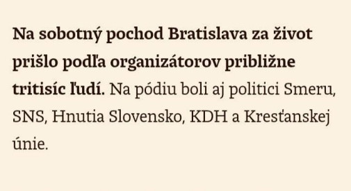 pochod Klérofašistov